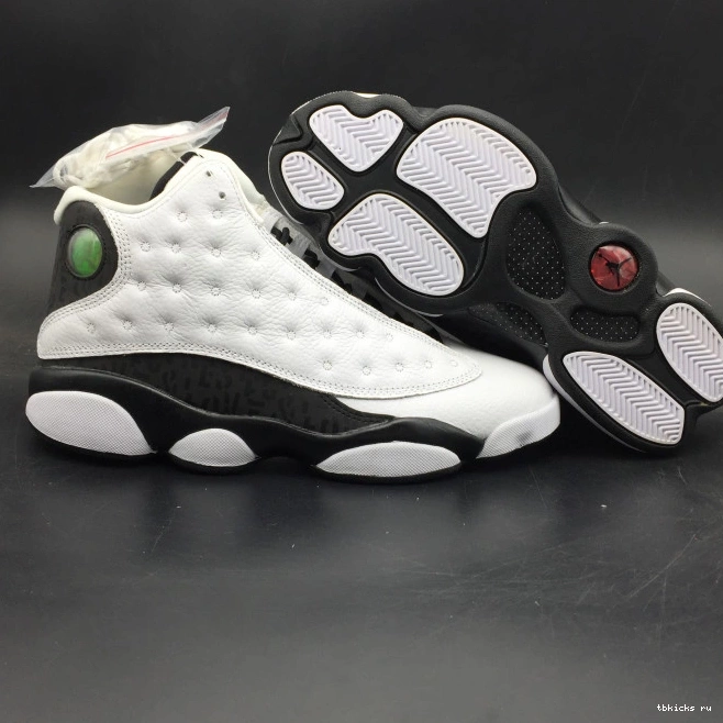 Rep TB 13 mens white  RETRO AIR AND SNGL DAY RESPECT